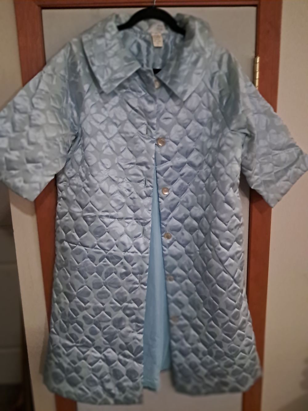 Vintage Girls Quilted Robe